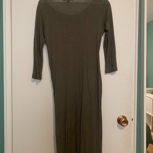 All Saints Olive Midi Dress - Picture 2 of 4